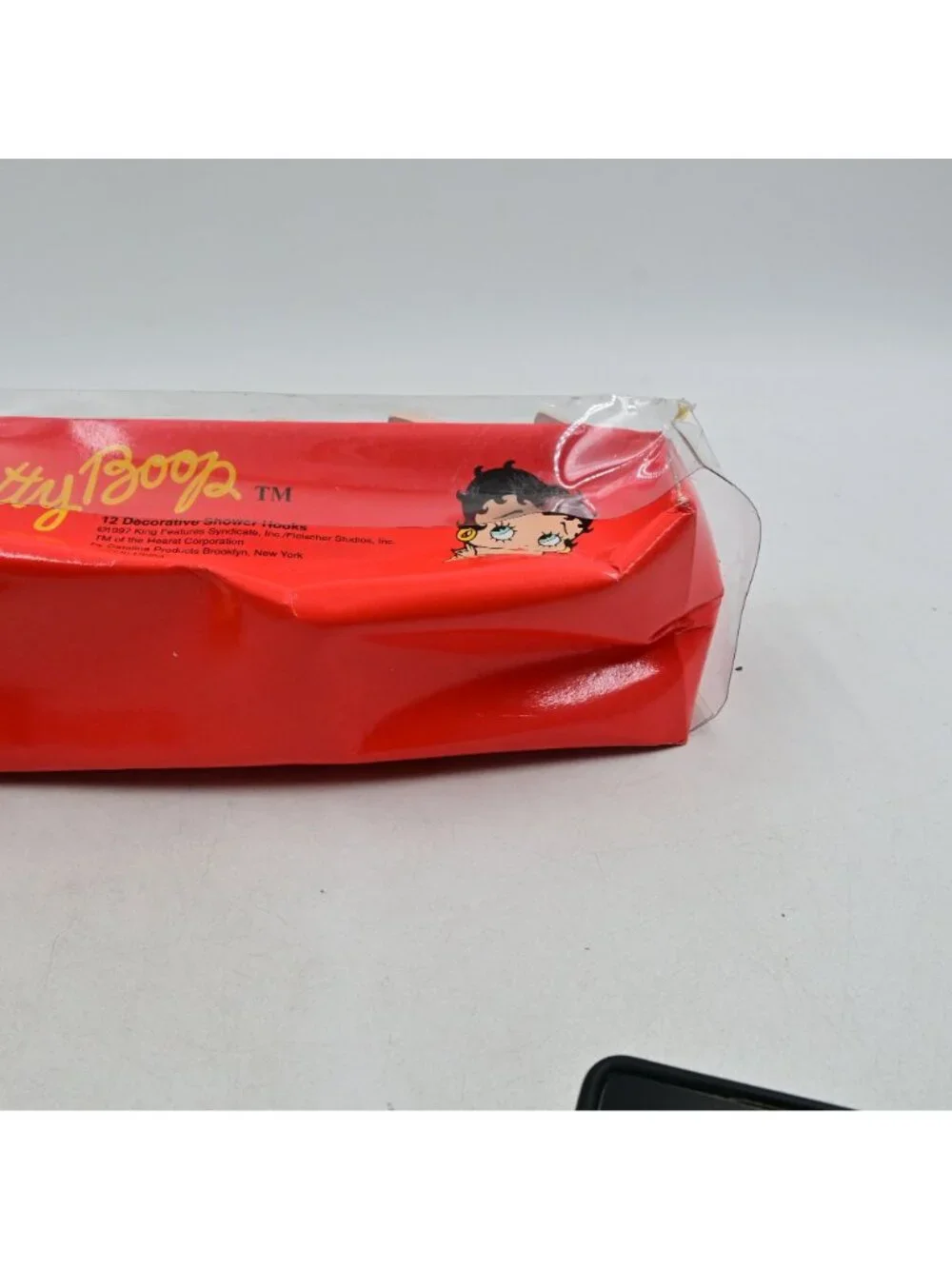 Catalina Products Betty Boop Resin Shower Hooks Set Of 12 Vintage 1997 NIB